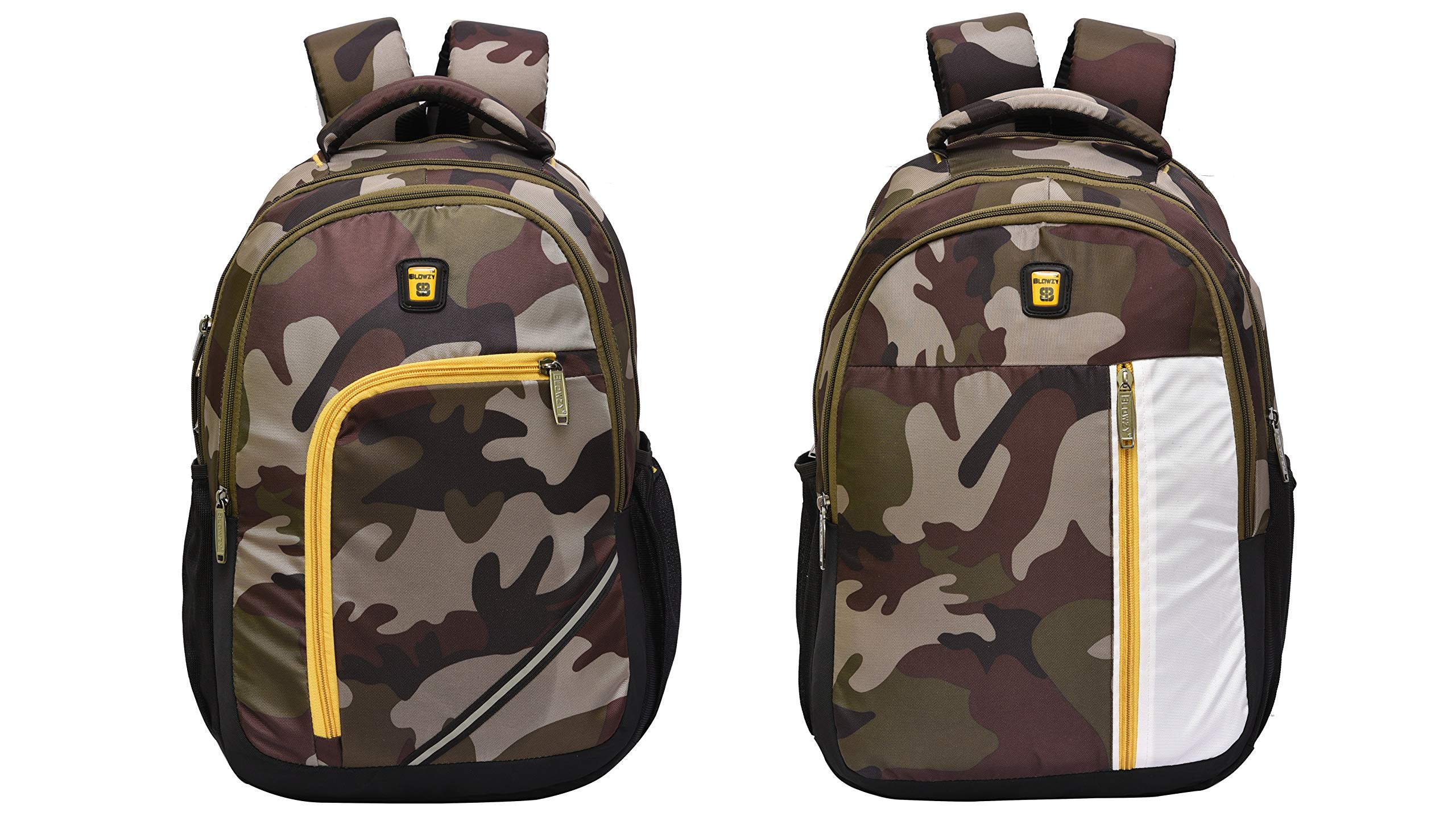 Good Friends Unisex Military Canvas Polyester Durable Light Weight Blowzy Laptop Backpack for School, College (Pack of 2) (B07QY481N3) Amazon Price History, Amazon Price Tracker