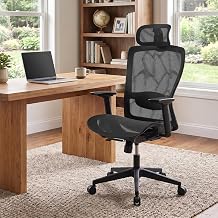 Ergonomic Office Chair,Comfy Desk Chair with Lumbar Support