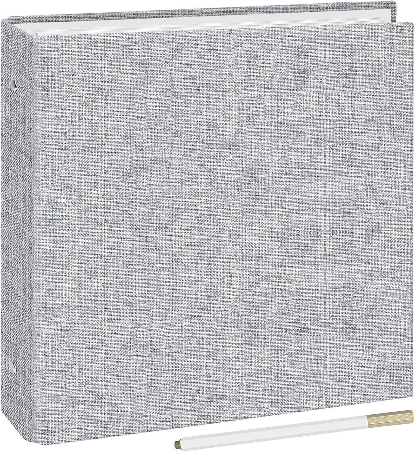 DIY Photo Album Scrapbook 80 Pages, Adkwse 3 Ring Binder 8.5 x 11 Inch Black Page Scrap Book with Scrapbooking Supplies for Kids, Girls, Teens Journal, Graduation Gift