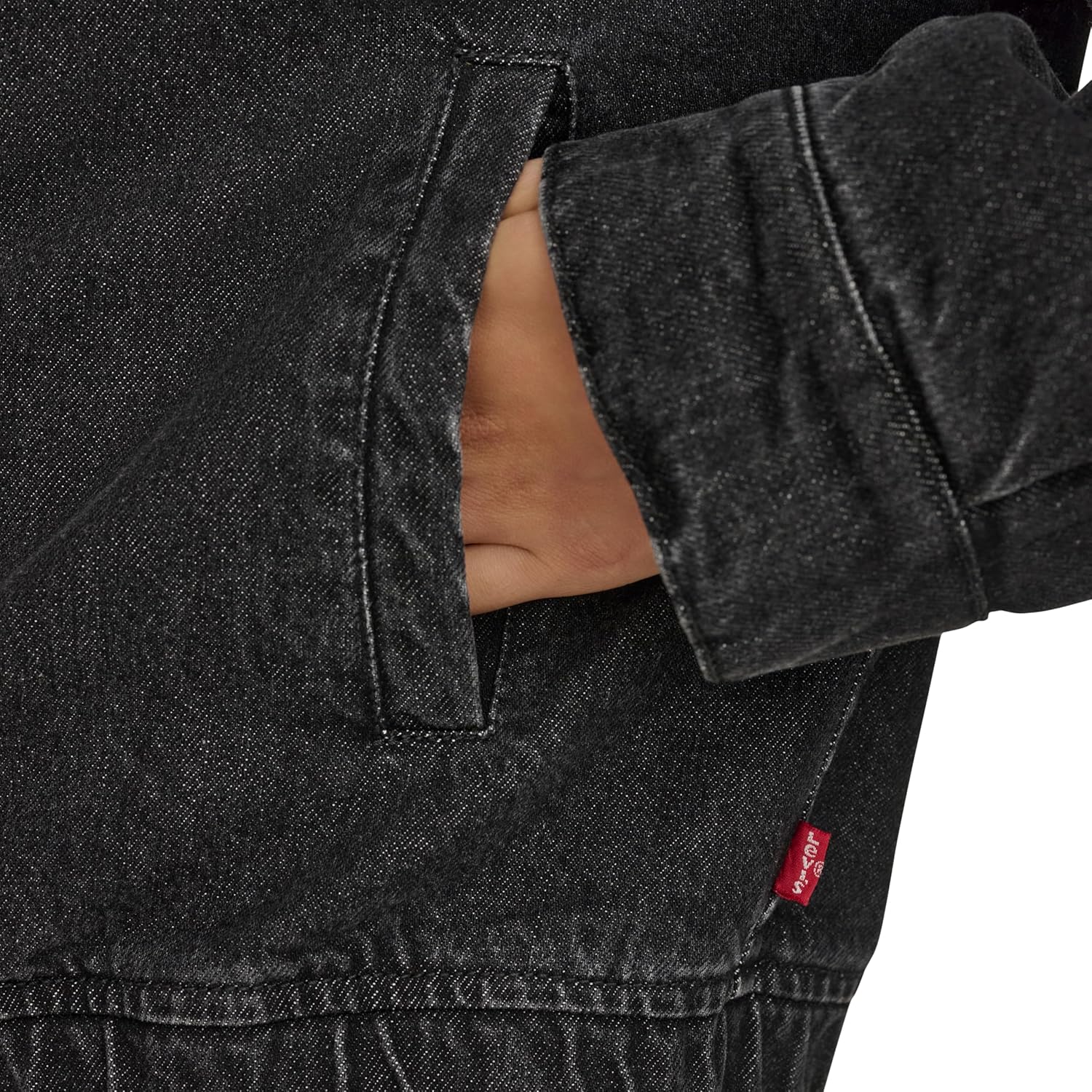 Levi's womens Levi's Women's Western Denim Bomber - Image 7