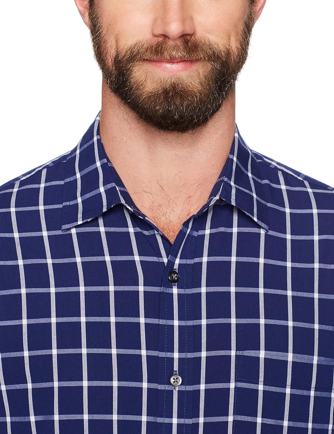 Amazon Essentials Men's Regular-Fit Short-Sleeve Poplin Shirt - Image 5