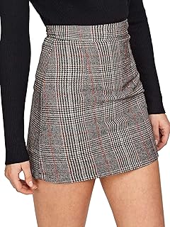 Amazon plaid mini skirt Clearance