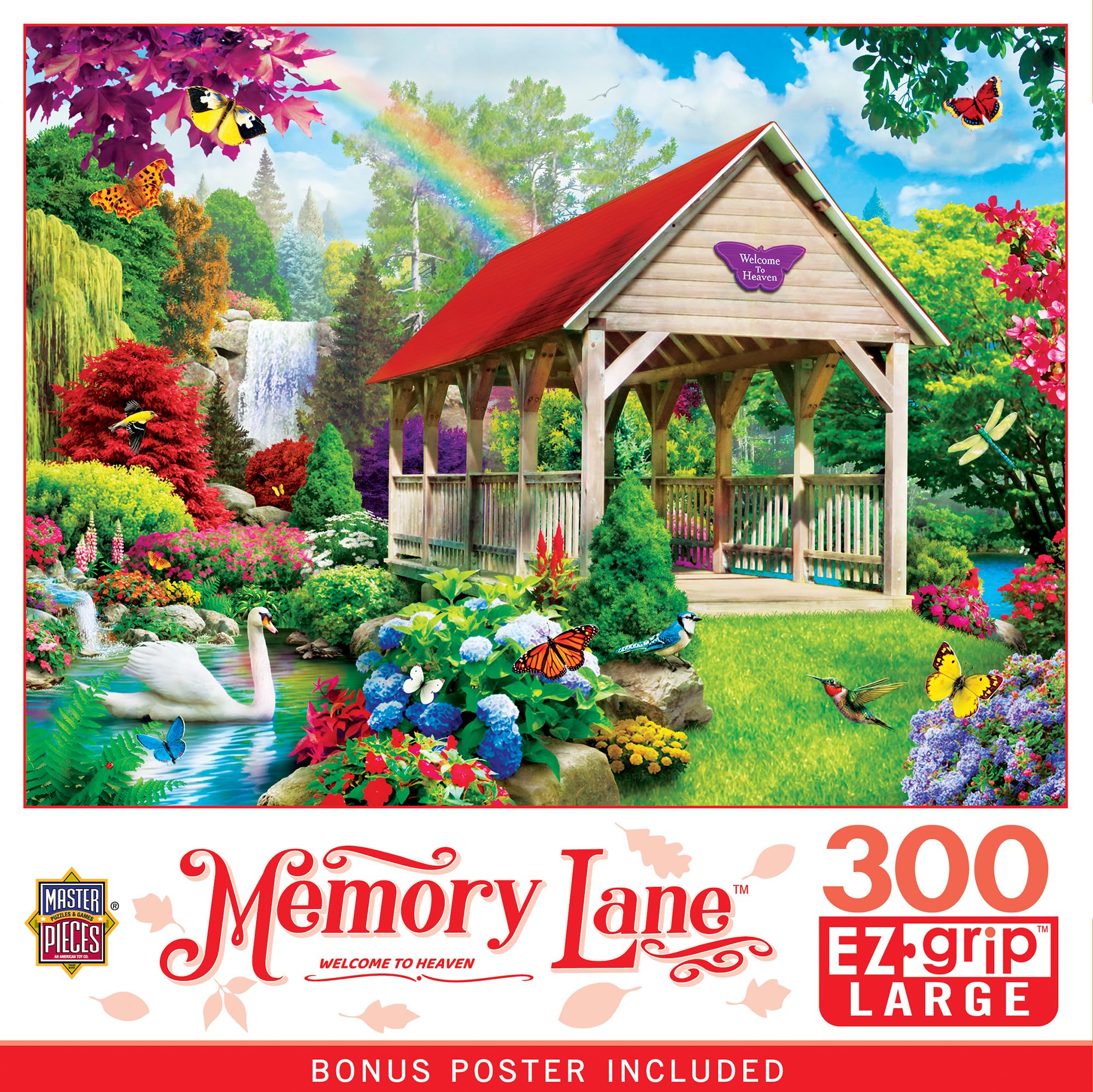 Amazon.com: Masterpieces 300 Piece EZ Grip Jigsaw Puzzle - Welcome