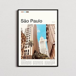 São Paulo Print, Brazil Poster, Sao Paulo Wall Art, Sao Paulo Art Print, Sao Paulo Photo, Sao Paulo Travel #3