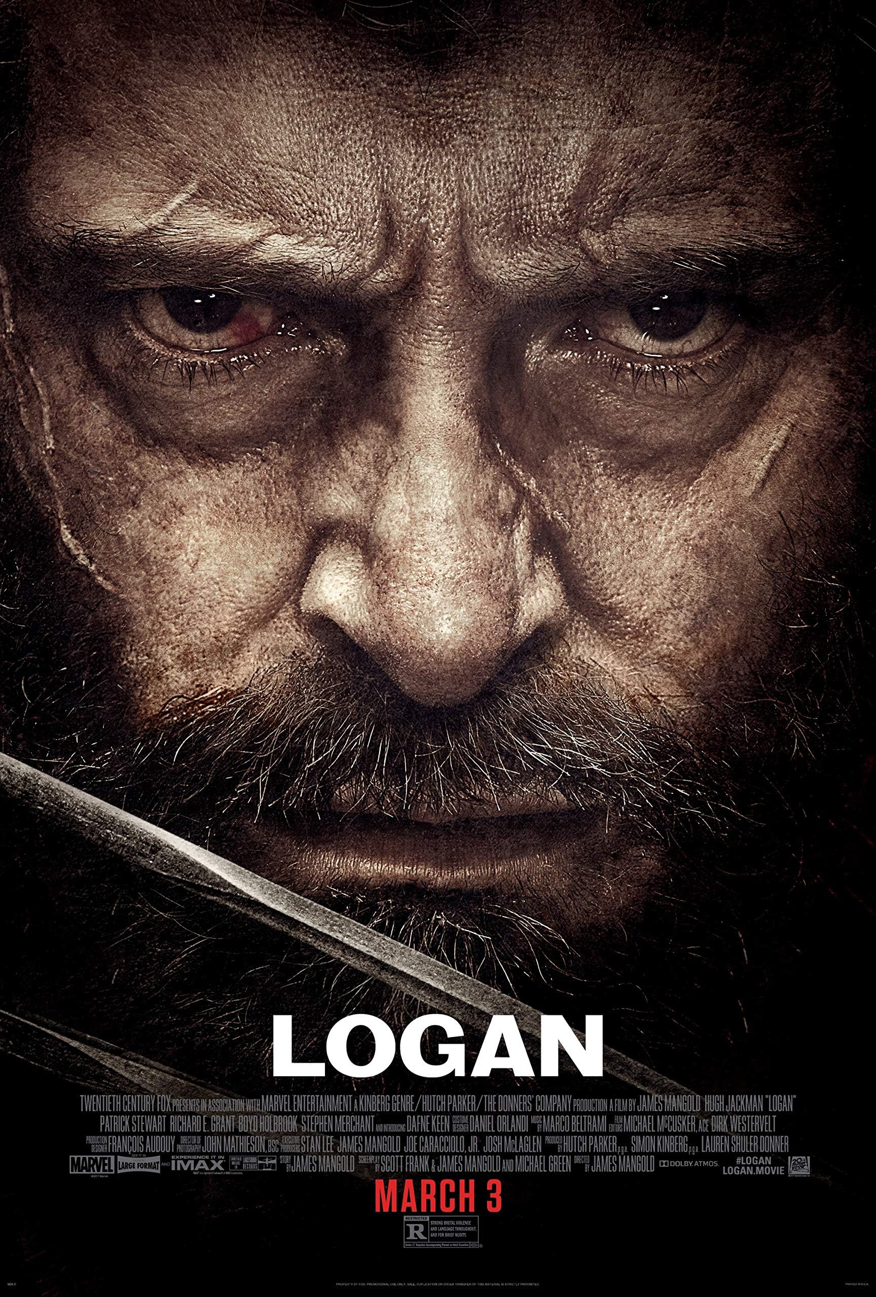 Christ-EZ Logan Wall Movie Poster - Matte poster Frameless Gift 11 x 17 inch(28cm x 43cm)
