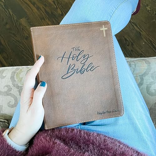 Miniatura 2 de Biblia grabada a mano con letras y láser NIV Journaling, regalo personalizado, grabado de nombre personalizado disponible