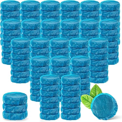 G  PEH Tabletas limpiadoras azules para inodoro paquete de 108 tabletas limpiadoras automáticas de inodoro, limpiadores de baño multiusos, tanque
