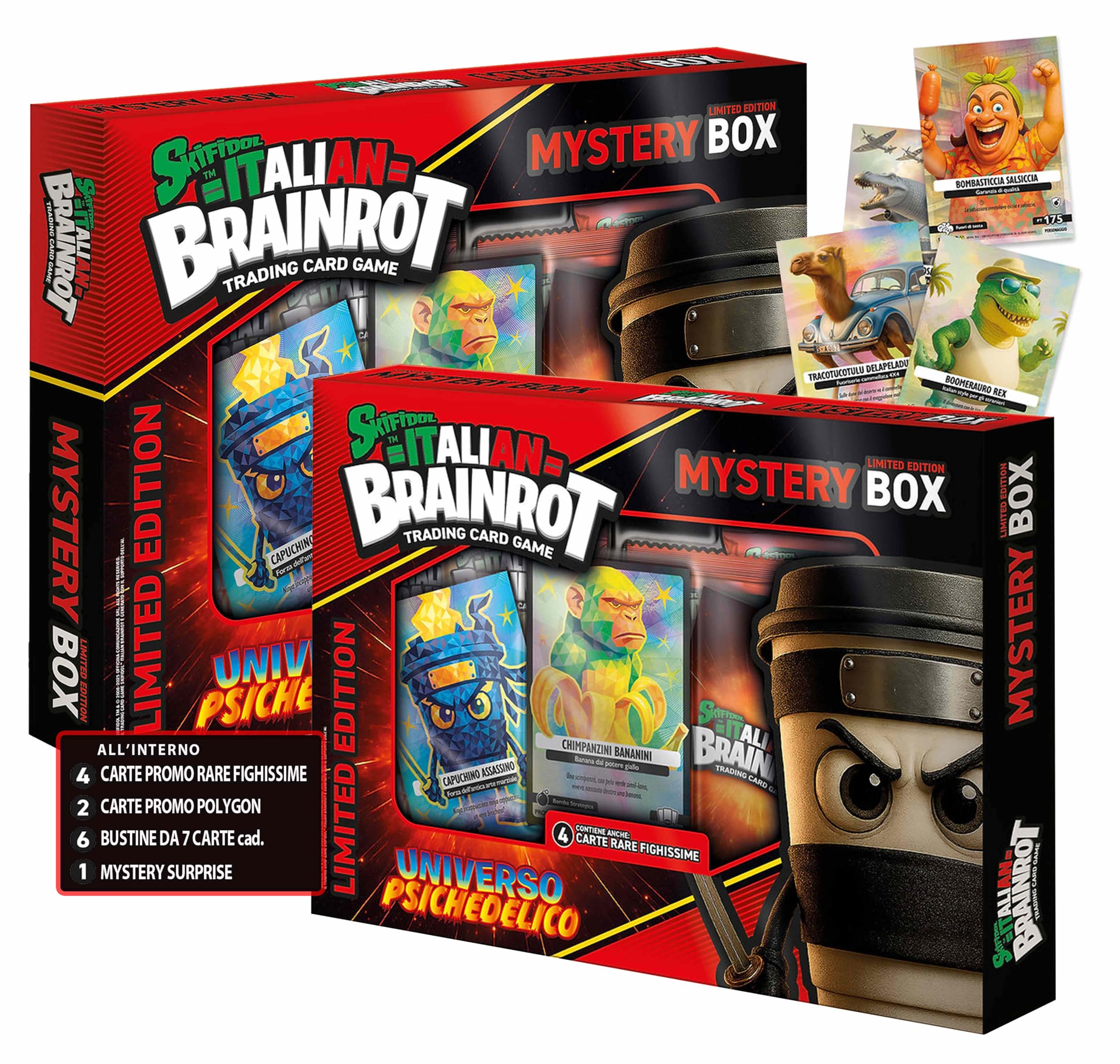 Skifidol Italian Brainrot Mystery Box Psychedelic Universe Trading