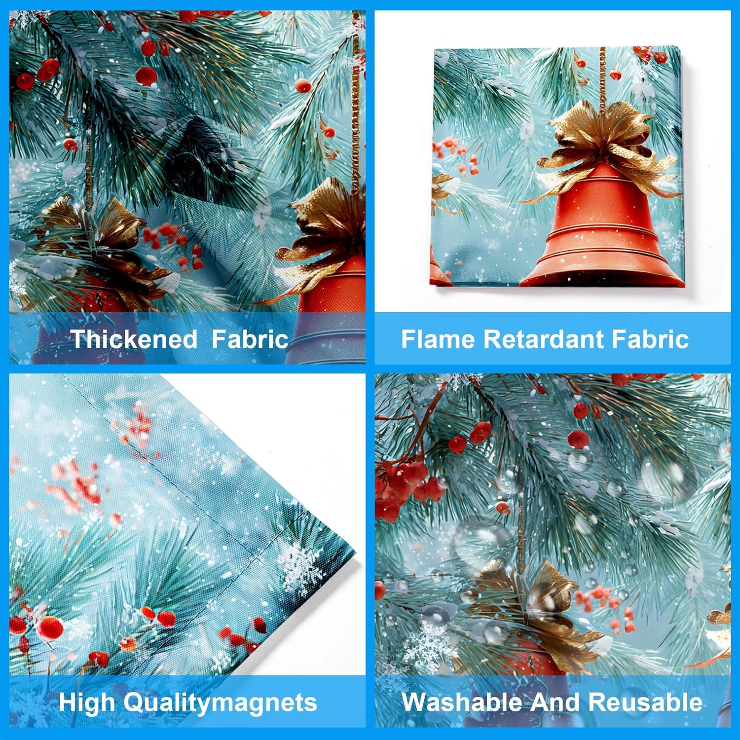 2 Pack Fluorescent Light Covers- 4 x 2 Feet Magnetic Ceiling Light Cover Room Supplies (Color 4)