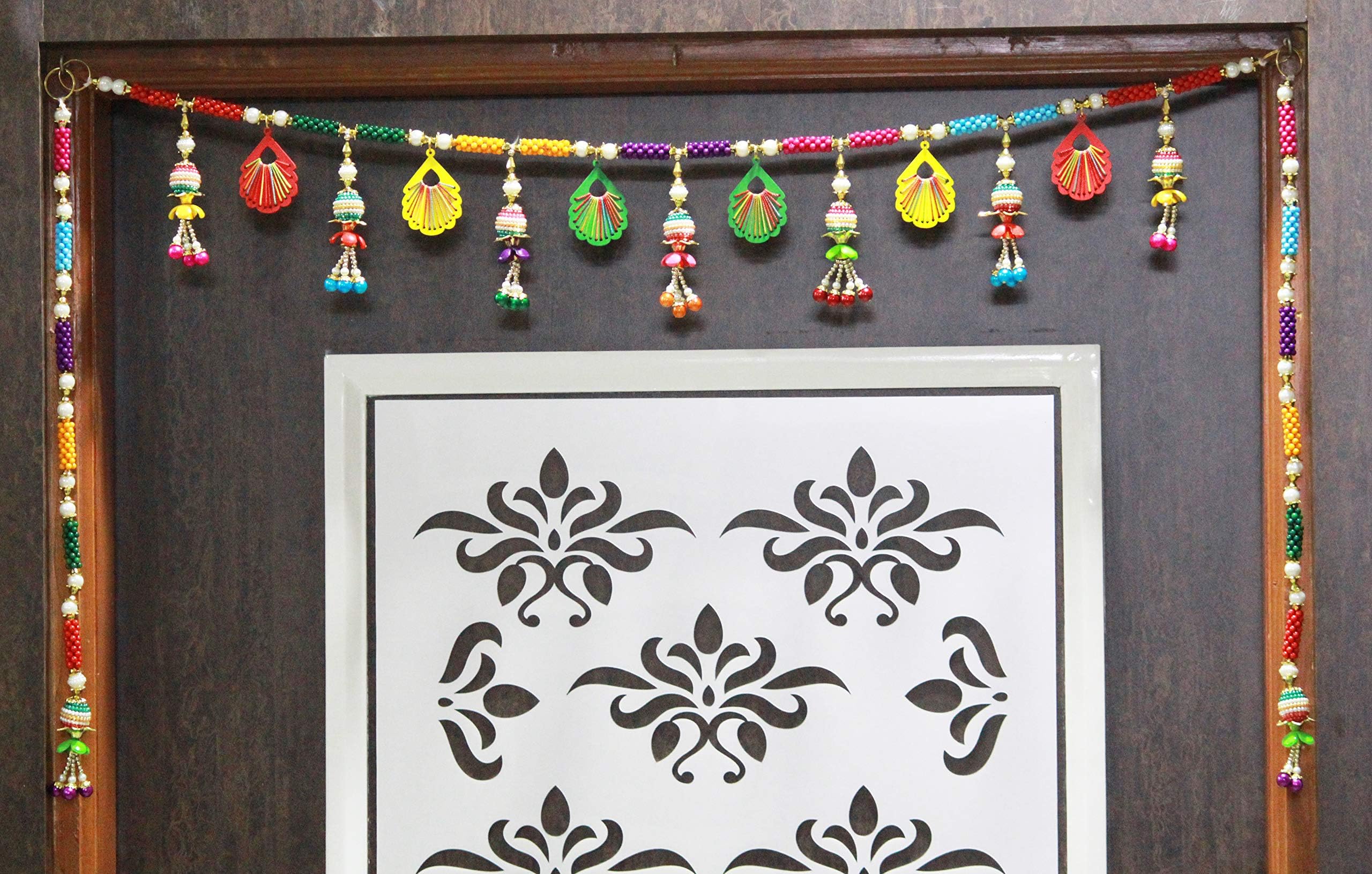 Plastic Door Hanging (105 x 71 cm, Multicolour)