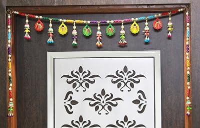 REPTUM DECOR Plastic Door Hanging (105 x 71 cm, Multicolour)