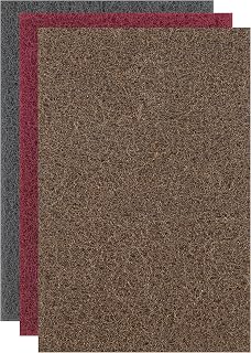 Trend 혼합 유연한 마감 패드, 15.2 x 22.9cm(6 x 9인치), 3팩, 세척, 표면 준비 및 최종 마감을 위한 다양한 그릿 연마제, AB/PAD/M3