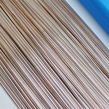 1kg 10% Brass Silver Solder Bar 1mm/1.5mm/2mm/2.5mm/3mm DIY Hardware Manufacturing (Color : 3x500mm 1kg)