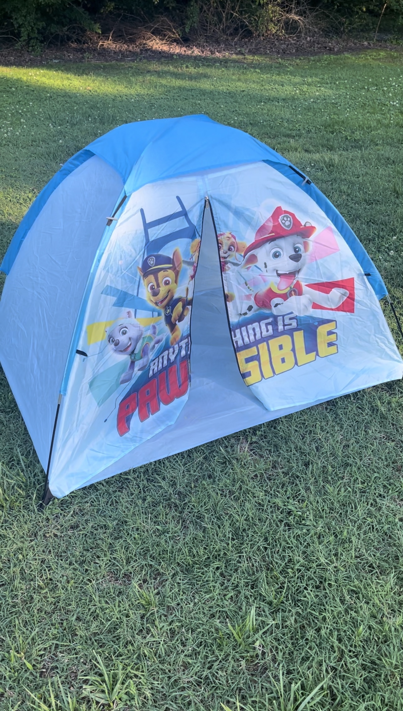 patrouille tent Watch Review of the Paw Patrol Kids Camp on Amazon Live Size:56mm Malansrus Tented Camp - Affischer Suitable for 1