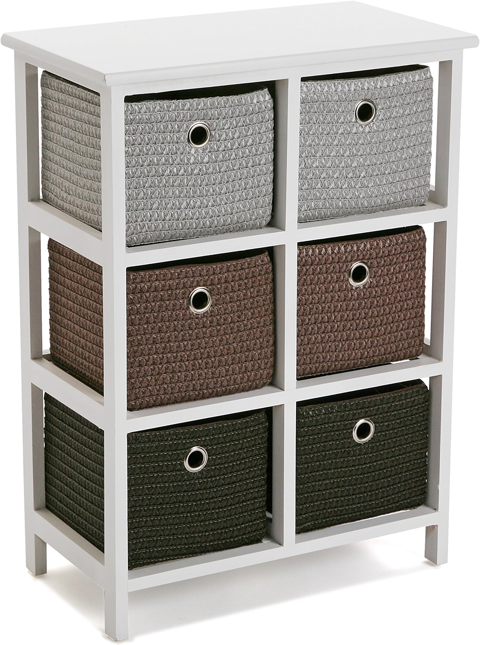 Versa - 6 Drawer Storage Cabinet, Natura