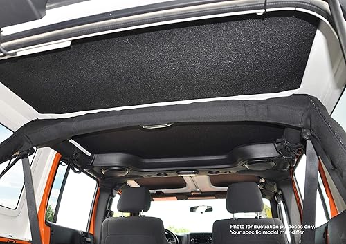 Miniatura 8 de Design Engineering 050131 Boom Mat - Techo interior reductor de ruido para Jeep Wrangler (2007-2010) de 4 puertas