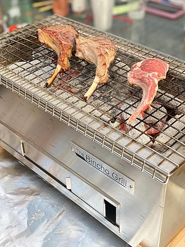 Miniatura 6 de The Bincho Grill Classic Binchotan Charcoal 11lbs (5kg) - Madera dura 100% natural para barbacoas japonesas, yakitori y parrillas de carbón. Alto