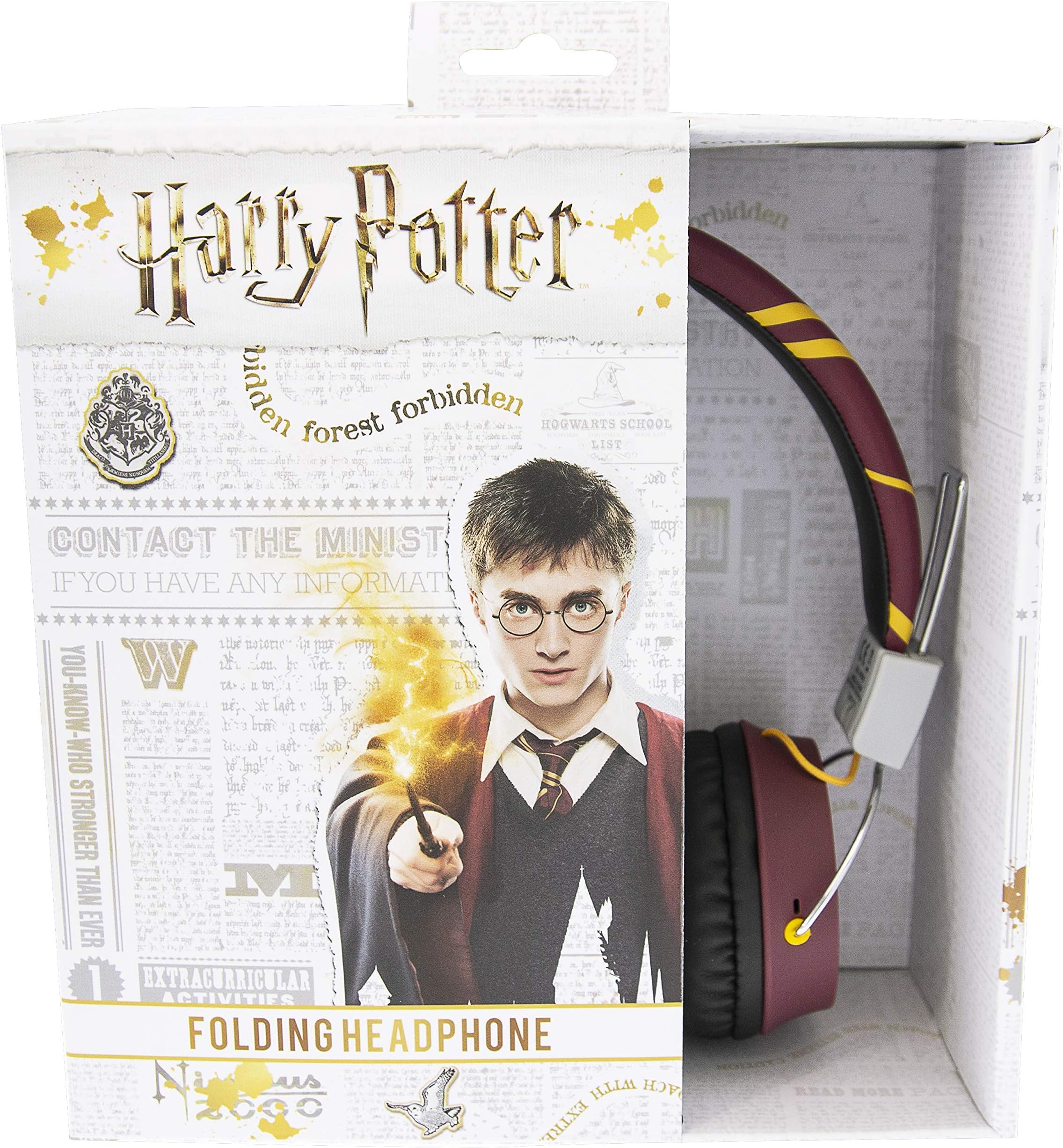 OTL Technologies HP0619 Harry Potter Gryffindor Crest Headphones