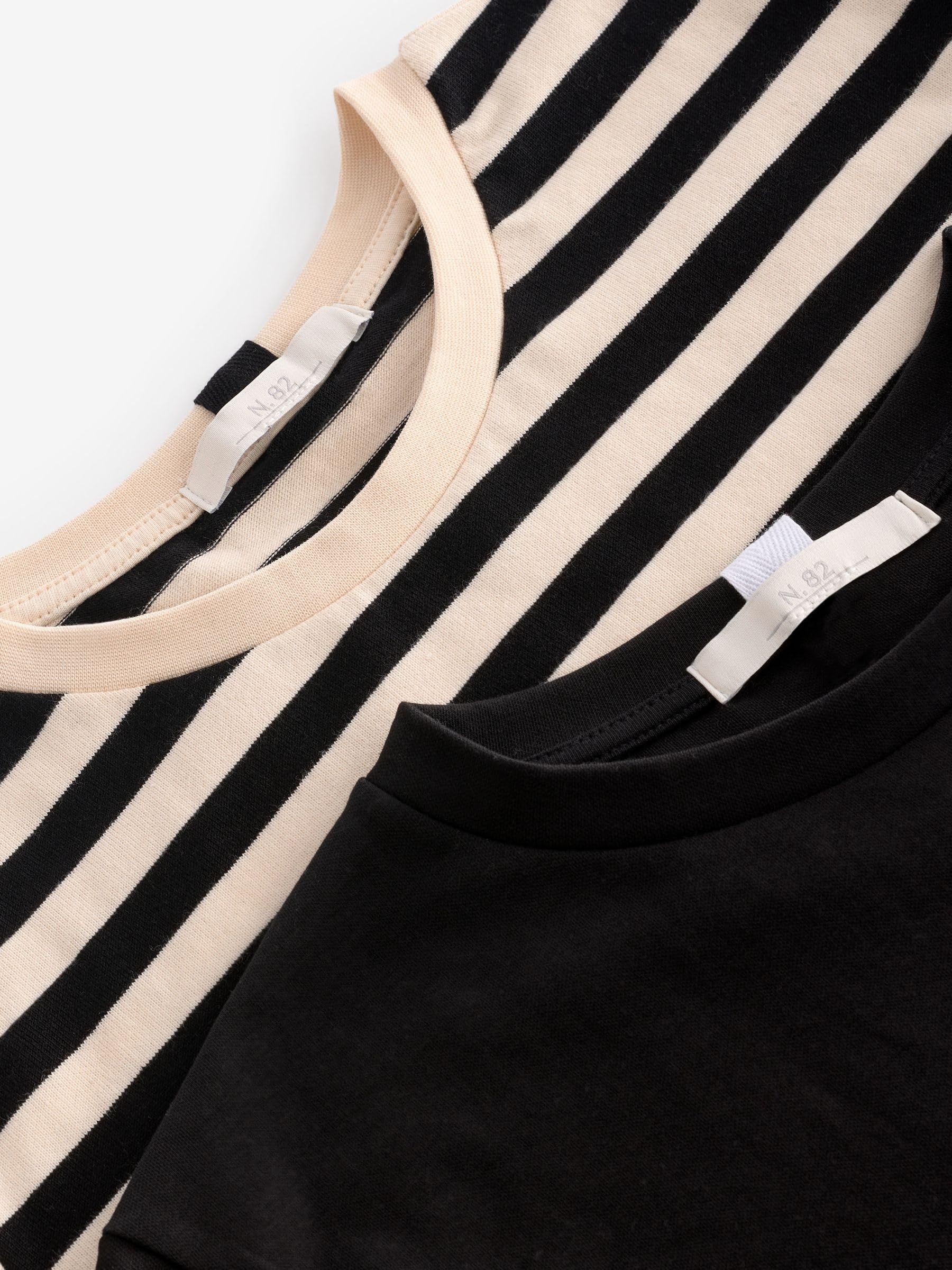 NEXT Damen T-Shirts in Schwerer Qualität, 2er-Pack