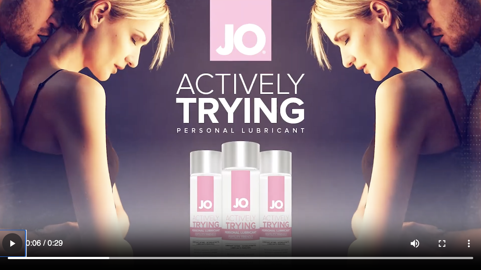 JO Actively Trying Personal Lubricant - Fertility Friendly