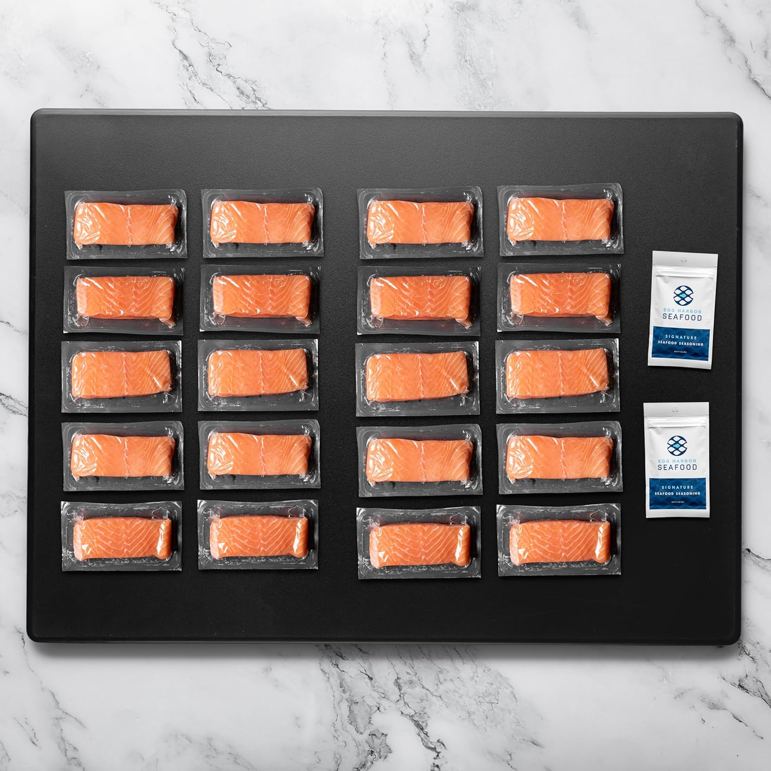 Rastelli's Faroe Island Salmon (10 ct) 6 oz Portions, 3.75 lbs. Total