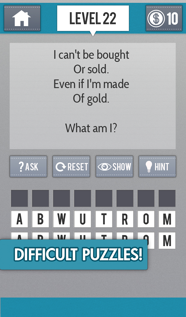 The Riddle Game 2 - Guess the Little Riddles Quiz - App on Amazon Appstore