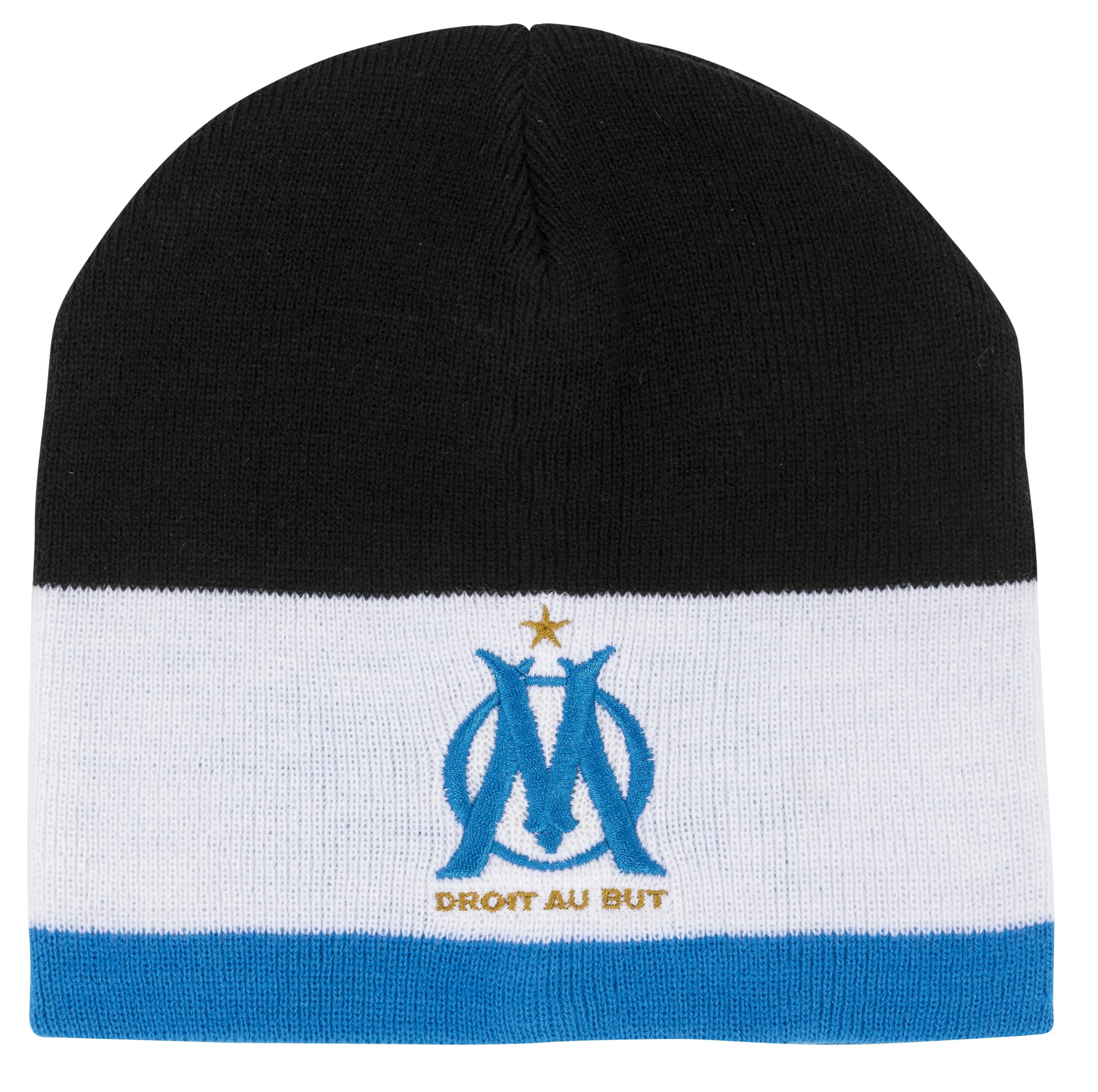 Coffret Officiel Olympique De Marseille - Bonnet + Écharpe OM, Taille Adulte, Matière Acrylique - 5