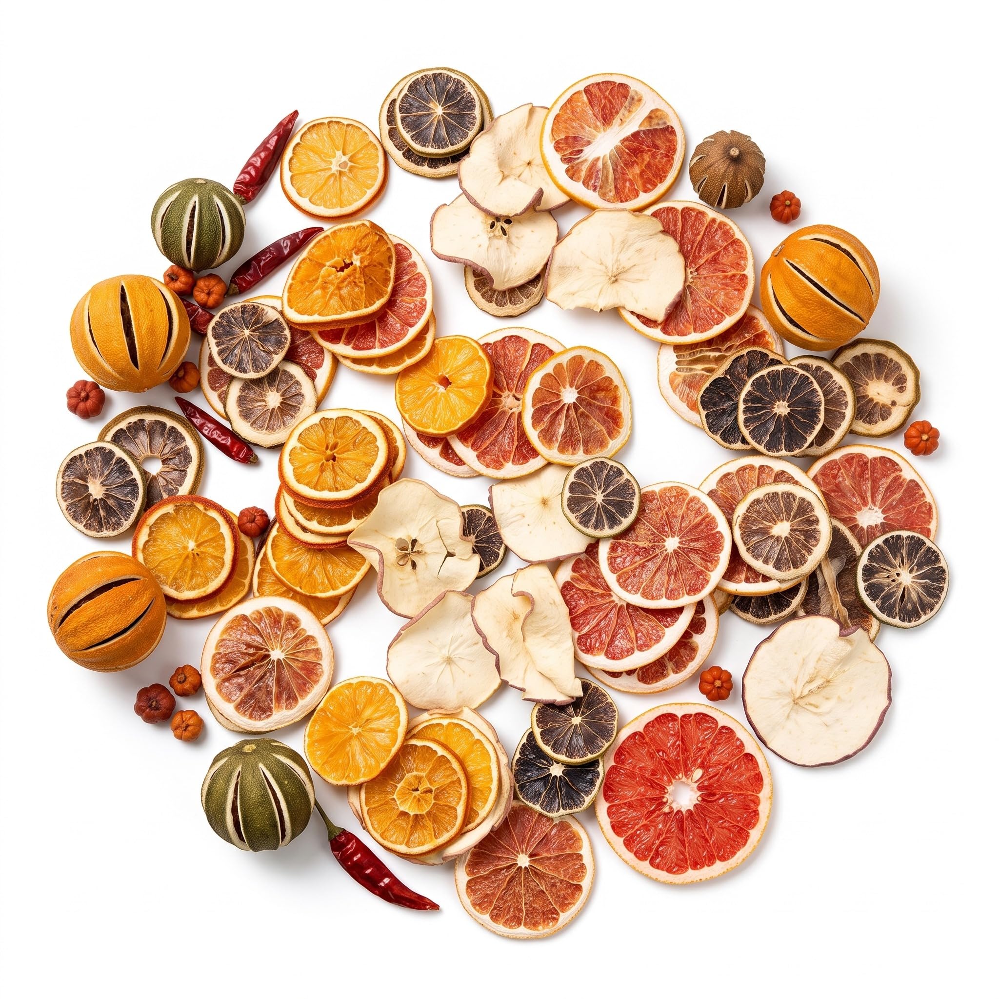 1 confezione da 500 g di potpourri di frutta secca mix fai da te