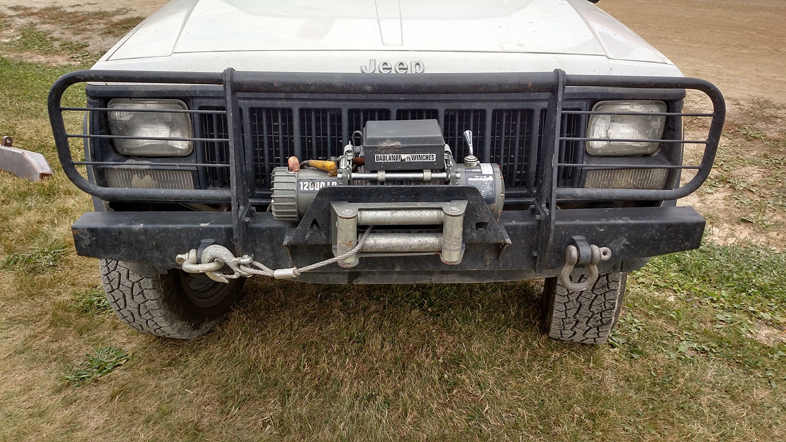 Elite Brush Guard Winch Front BumperJeep Cherokee, 56 OFF