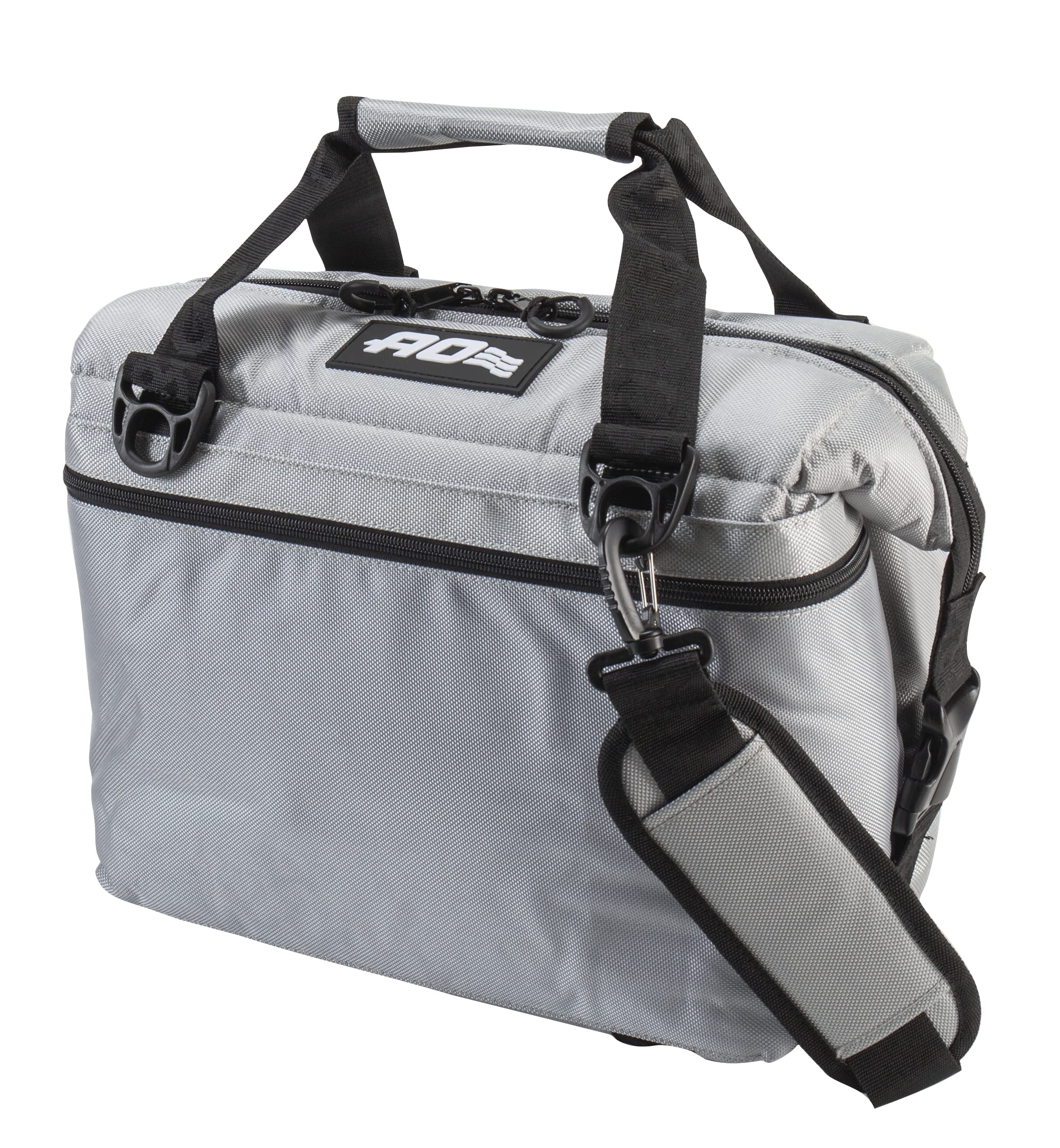 AO Coolers Sportsman Ballistic 12 Pack Silver