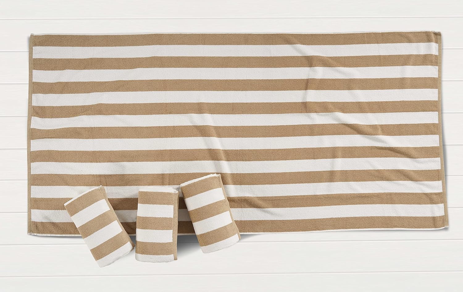 100 Cotton Beach Towel with Beach Bag, Beach Towels 4 Pack, 36"x72