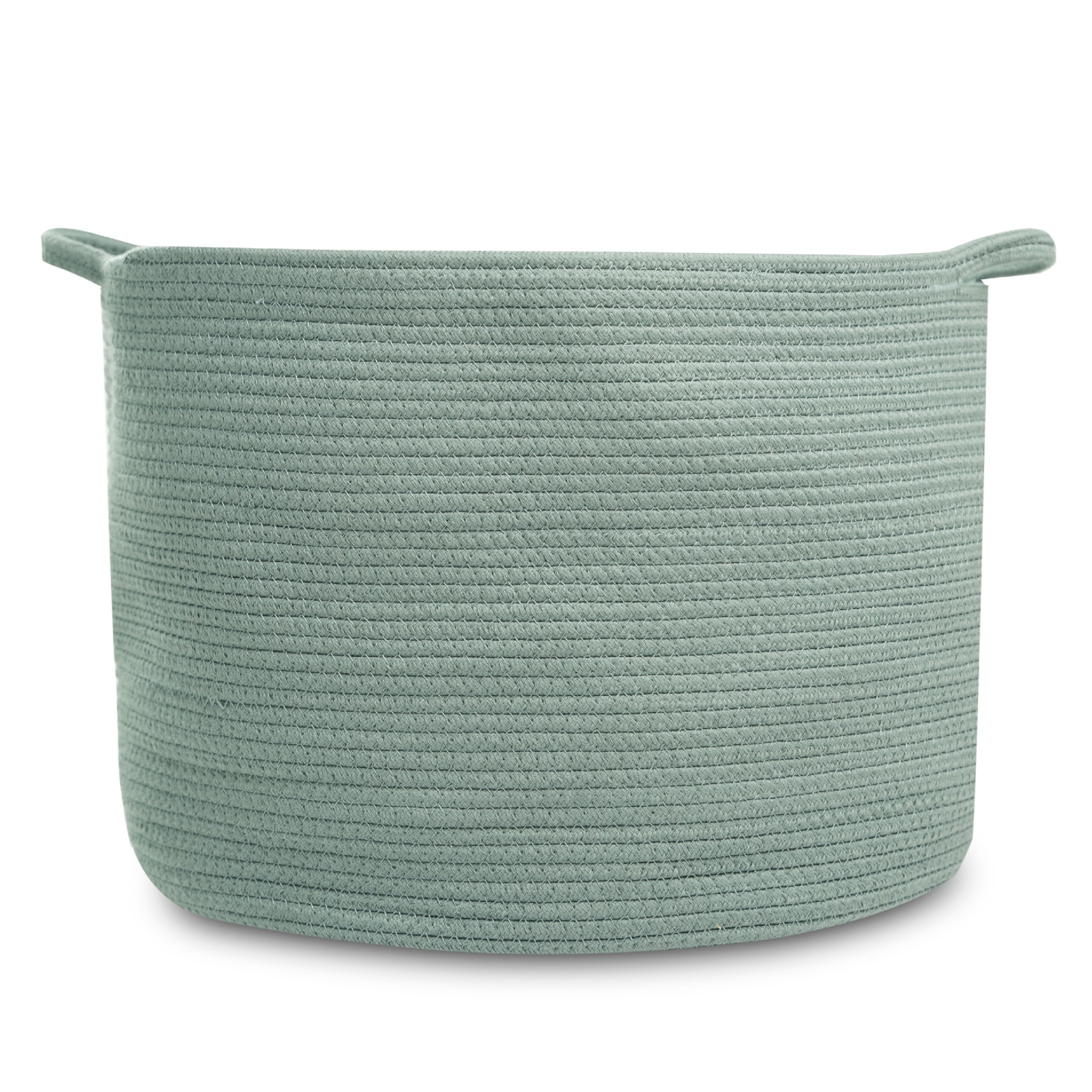 Natemia Extra Large Storage Basket 20 x 20 x 14 - Woven Baby Toy Organizer Blanket Basket