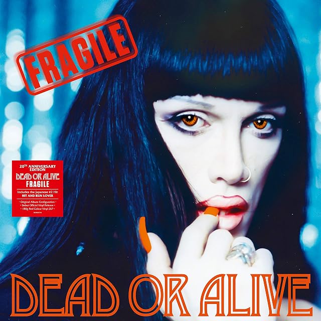 Fragile (Vinil Vermelho) por Dead or Alive, capa do álbum