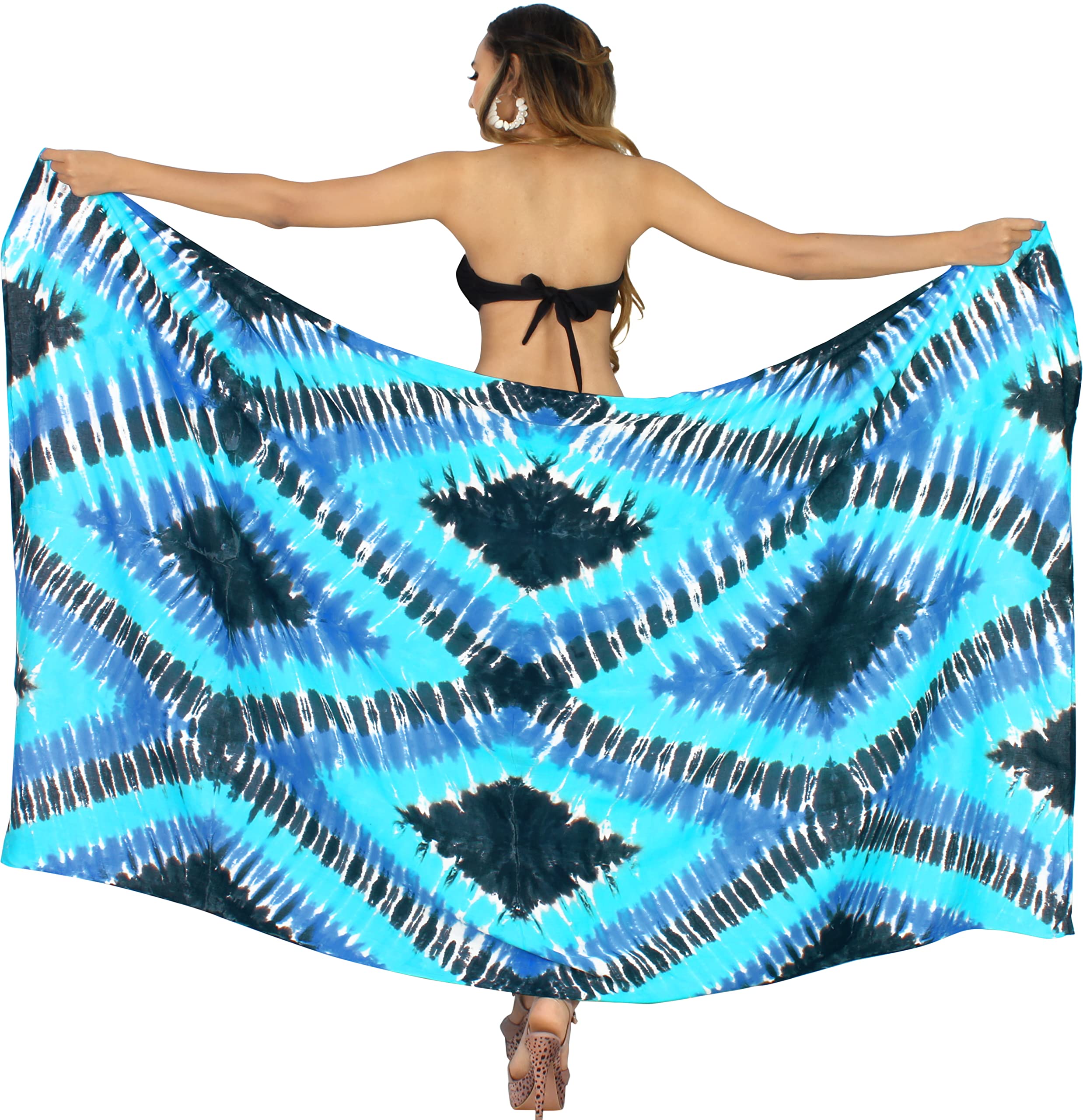 LA LEELA Mujer Bikini Beach Sarong Swim Traje de baño Wrap