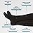 TheraMagic Zipper Compression Socks for Men & Women, 20-30mmHg Closed Toe Graduated Zippered Compression Stocking