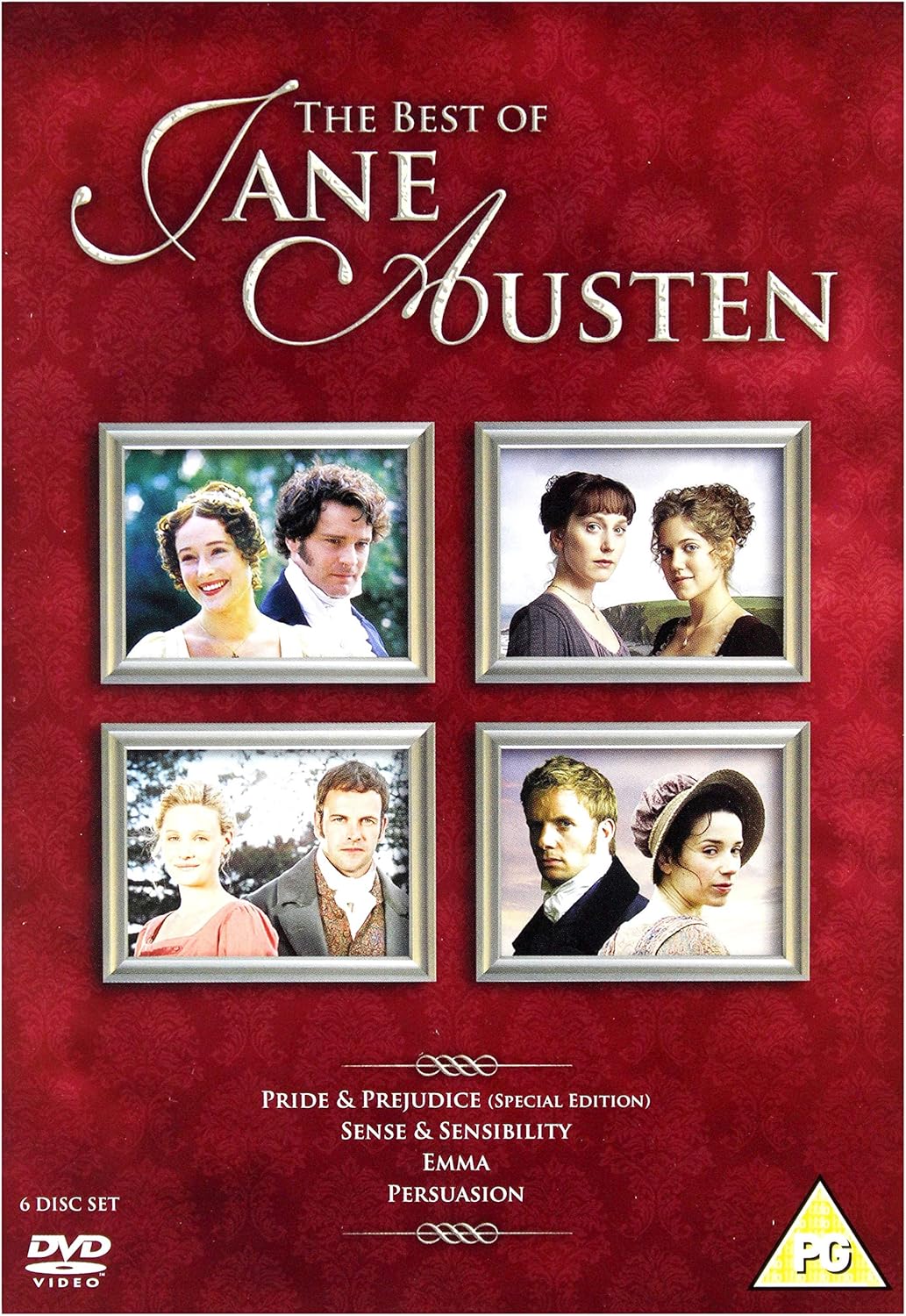 The Best of Jane Austen: Pride & Prejudice / Sense & Sensibility / Emma ...