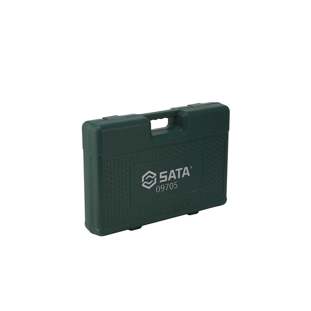 SATA Set di chiavi universali per filtro olio ST09705 (motore set oil), compatibile con azionamento da 1/2", superficie rivestita elettrolitica nera per durata e resistenza alla corrosione