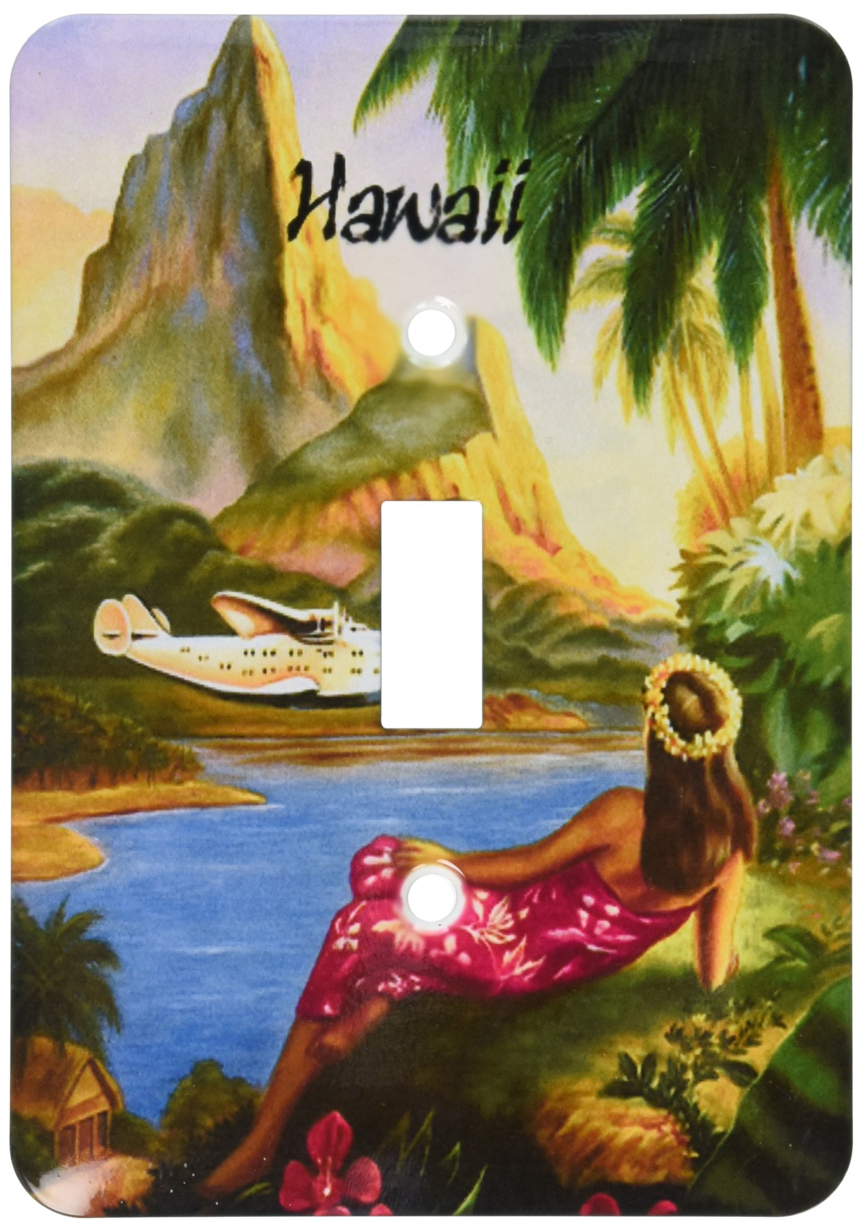 3drose LSP 130401 1 interrupteur à bascule simple motif poster de voyage vintage