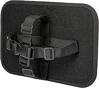 Vista 4 de Nuby Espejo de bebé para asiento trasero inastillable, color negro