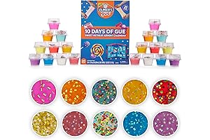 Elmer's 10 Days of Gue Pre-made Slime Variety Pack: A Sweet Treat for Slime Enthusiasts
