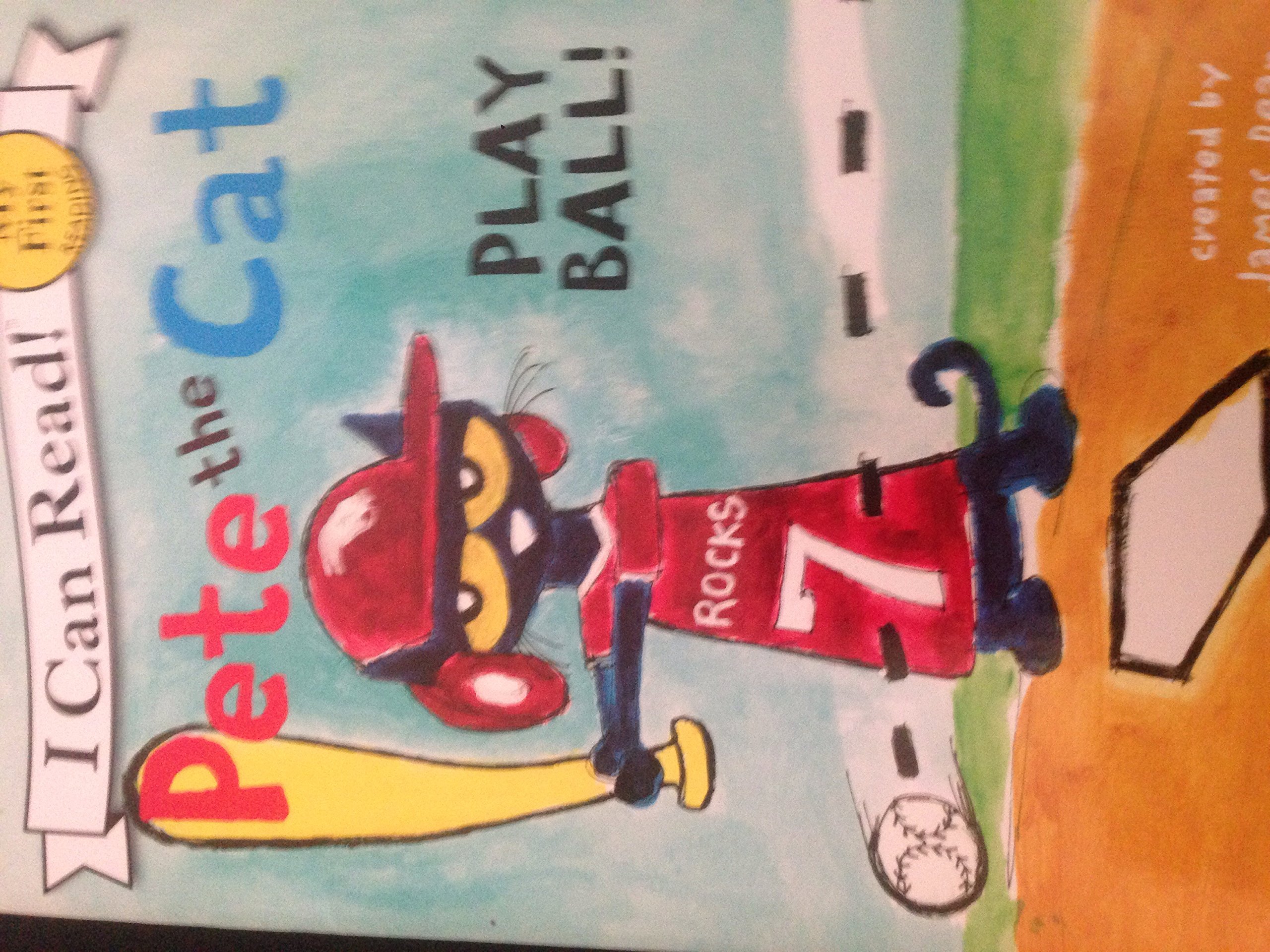 i can read - pete the cat play ball [Paperback] Dean, James