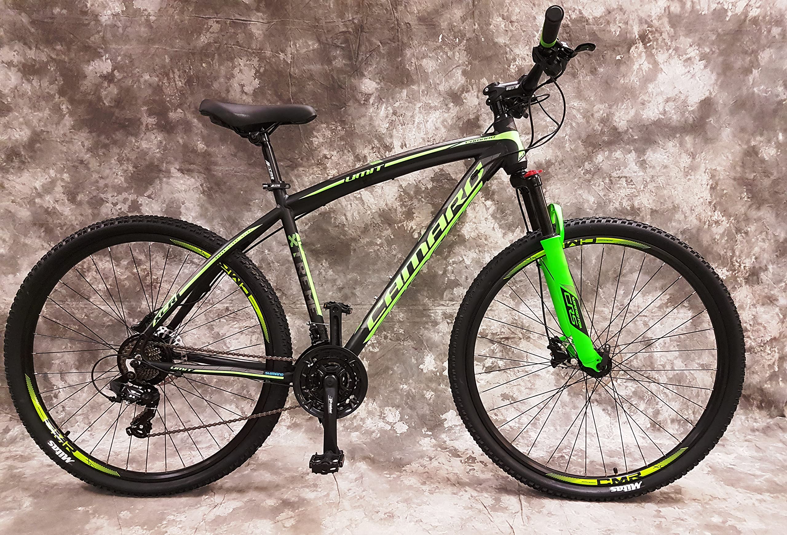 29 Inch Aluminium MTB Camaro, Spring-Loaded, 21-Speed Derailleur 