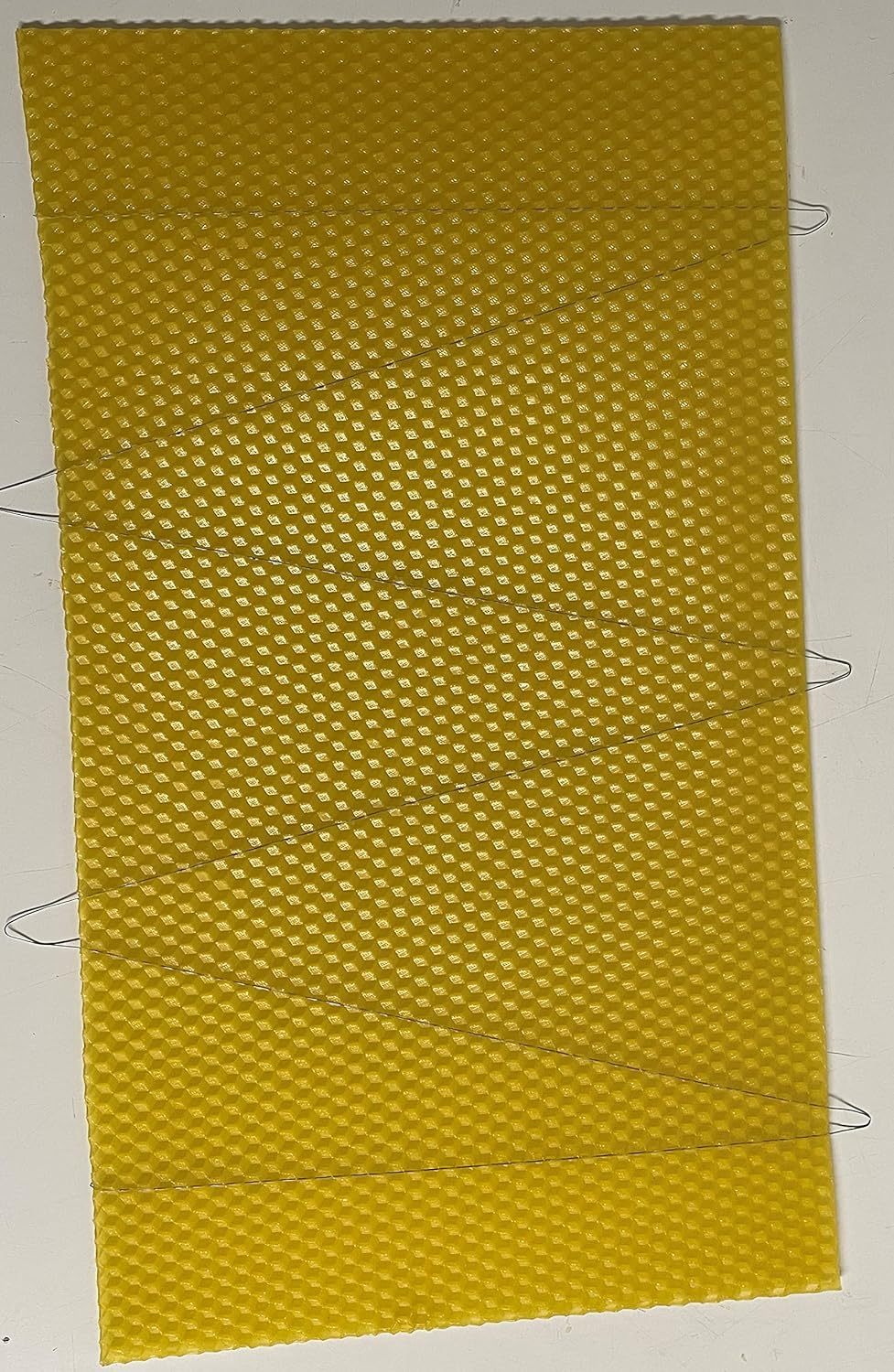 110 super / shallow wired wax foundation sheets for British Standard