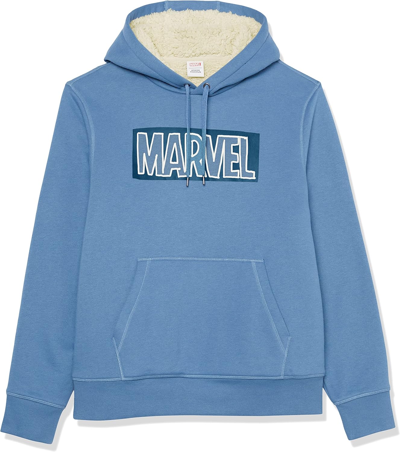 Amazon Essentials Disney | Marvel | Star Wars Men's Sherpa-Lined Pullover Hoodie Sweatshirt - Image 6