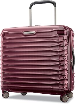 Samsonite Stryde 2 Hardside Expandable Luggage with Double Spinner Wheels, Medium Glider, Merlot