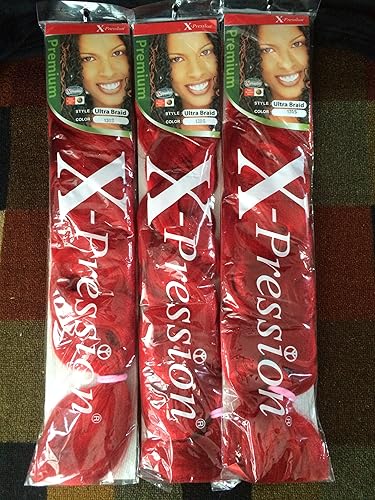 Trenzas de pelo sintético OUTRE X-PRESSION Kanekalon Braid (130S) disponible en Yaxa Peru