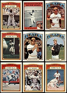 1972 Topps Pittsburgh Pirates Team Set Pittsburgh Pirates (Set) EX/MT Pirates