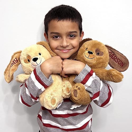 Miniatura 3 de Let's Make Memories Cachorros de peluche personalizados para niños, animales de peluche