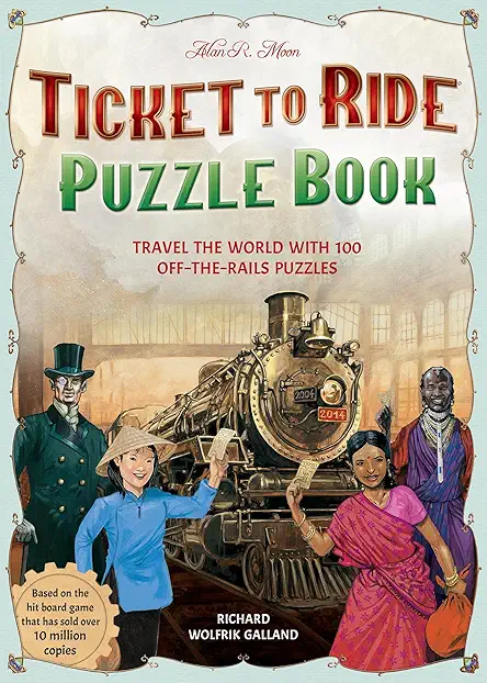Ticket to Ride Puzzle Book: Travel the World...