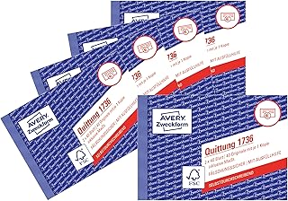 AVERY Zweckform 1736-5 Quittungsblock